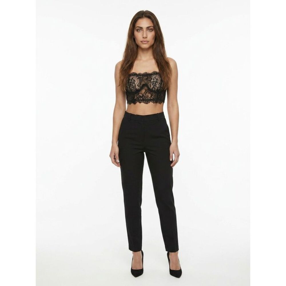 Dolce & Gabbana Black Elastane Sleeveles Women's T-Shirt